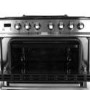 Refurbished electriQ IQDFC2W60 60cm Double Oven Dual Fuel Cooker Stainless Steel
