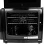 Refurbished electriQ IQDFC2W60 60cm Double Oven Dual Fuel Cooker Stainless Steel