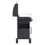 Boss Grill Georgia Dual Fuel - 3 Burner Gas & Charcoal BBQ Grill - Black