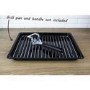electriQ 60cm Double Oven Gas Cooker - Black