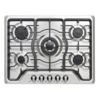 iQ 70cm 5 Burner Gas Hob - Stainless Steel