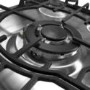 iQ 70cm 5 Burner Gas Hob - Stainless Steel
