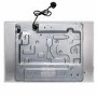 electriQ 75cm Gas on Glass 5 Burner Gas Hob - Black