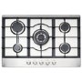 Refurbished electriQ EQGH755SS 75cm 5 Burner Gas Hob Stainless Steel