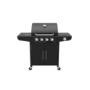 Boss Grill Georgia Classic - 4 Burner Gas BBQ with Side Burner - Black