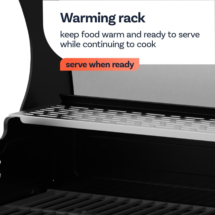 Boss Grill Georgia Classic - 4 Burner Gas BBQ with Side Burner - Black