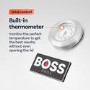 Boss Grill Georgia Classic - 4 Burner Gas BBQ with Side Burner - Silver