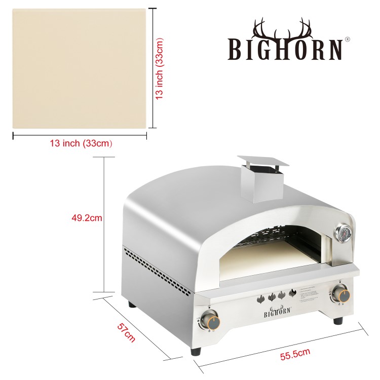 Refurbished Boss Grill 12 Inch Gas Pizza Oven
