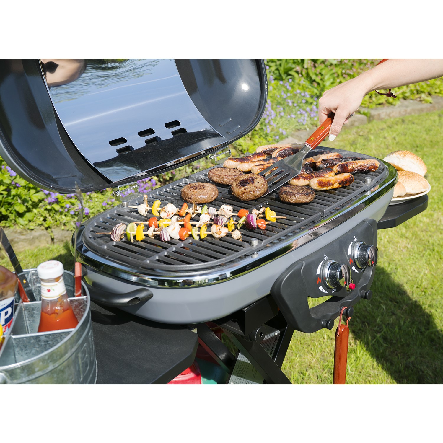 Boss Grill Deluxe Portable - IQPORT2 14 Supersize Boss Grill Deluxe Portable - IQPORT2 14 Supersize