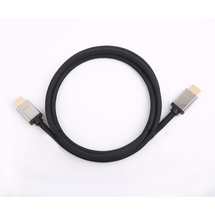 electriQ 4K HDR HDMI 18Gbps Metal Plated 1.5m Braided Cable