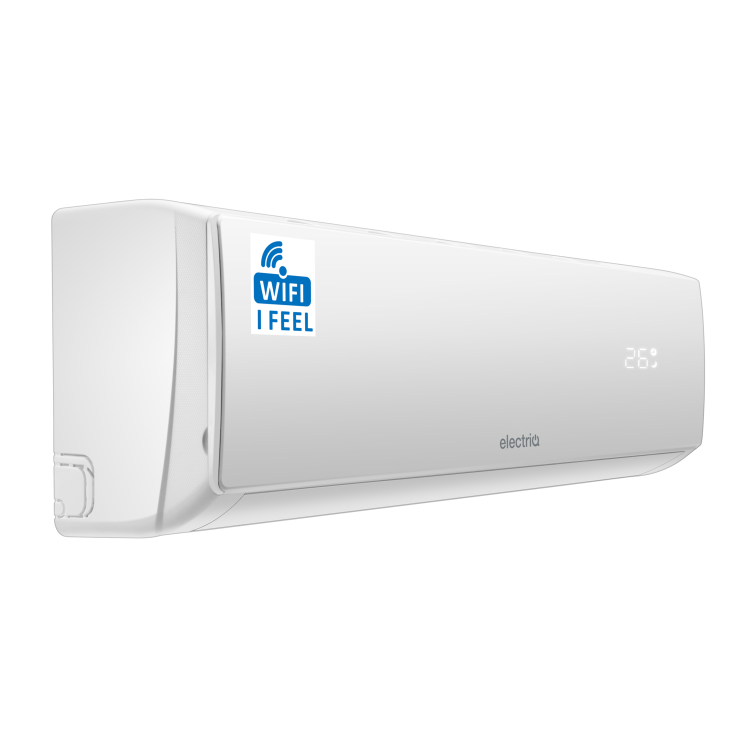electriQ iQool Multi-Split 5 x 12000 BTU Smart Wall Mounted Air Conditioner with Heat Pump - Pipe Kits Included