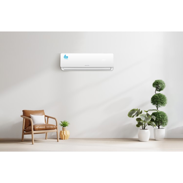 electriQ iQool Multi-Split 5 x 12000 BTU Smart Wall Mounted Air Conditioner with Heat Pump - Pipe Kits Included