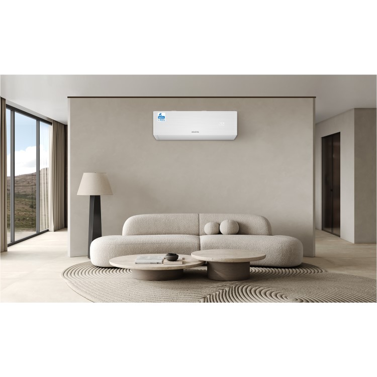 electriQ iQool Multi-Split 5 x 12000 BTU Smart Wall Mounted Air Conditioner with Heat Pump - Pipe Kits Included