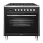 Refurbished Inalto 90cm Dual Fuel Range Cooker - Black