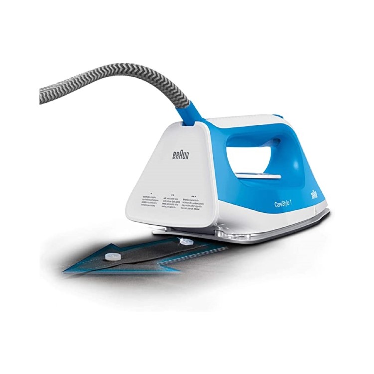 Braun IS1012BL Carestyle 2200W Steam Generator Iron - Blue and White