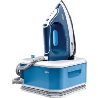 Refurbished Braun IS2565BL Carestyle Compact Pro 2400W Steam Generator Iron Blue