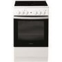 Refurbished Indesit IS5V4KHW 50cm Single Oven Electric Cooker With Ceramic Hob White