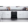 Refurbished Indesit IS67G5PHX 60cm Dual Fuel Cooker White