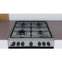 Refurbished Indesit IS67G5PHX 60cm Dual Fuel Cooker White