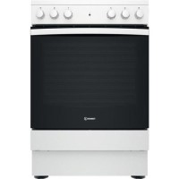 Refurbished Indesit IS67V5KHW 60cm Single Oven Electric Cooker White
