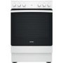 Refurbished Indesit IS67V5KHW 60cm Single Oven Electric Cooker White