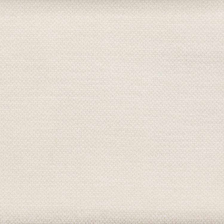 Set of 2 Cream Upholstered Curved Dining Chairs with Brass Legs - Isla