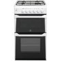 Indesit IT50GW 50cm Double Cavity Gas Cooker - White
