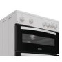 Refurbished Indesit 60cm Twin Cavity Gas Cooker - White