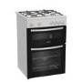 Refurbished Indesit 60cm Twin Cavity Gas Cooker - White