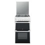 Indesit ITL50GW 50cm Double Cavity Gas Cooker - White
