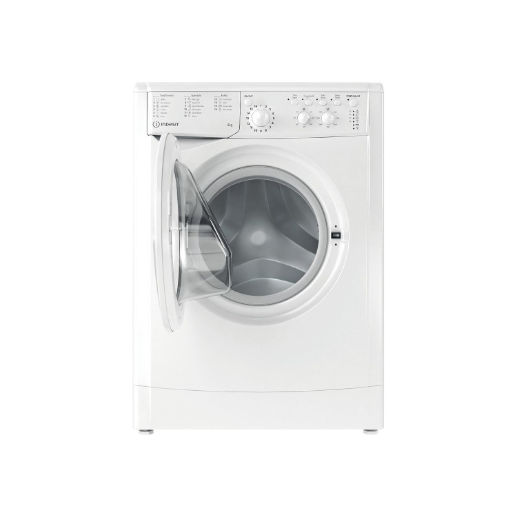 Refurbished Indesit IWC81483WUKN Freestanding 8KG 1400 Spin Washing Machine White