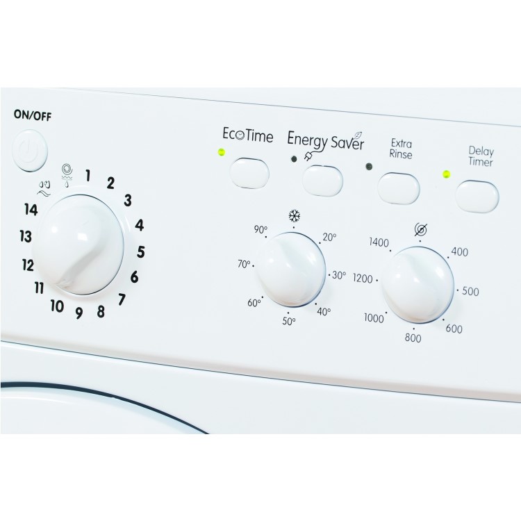 Indesit IWC91482ECO 9kg 1400rpm Freestanding Washing Machine - White
