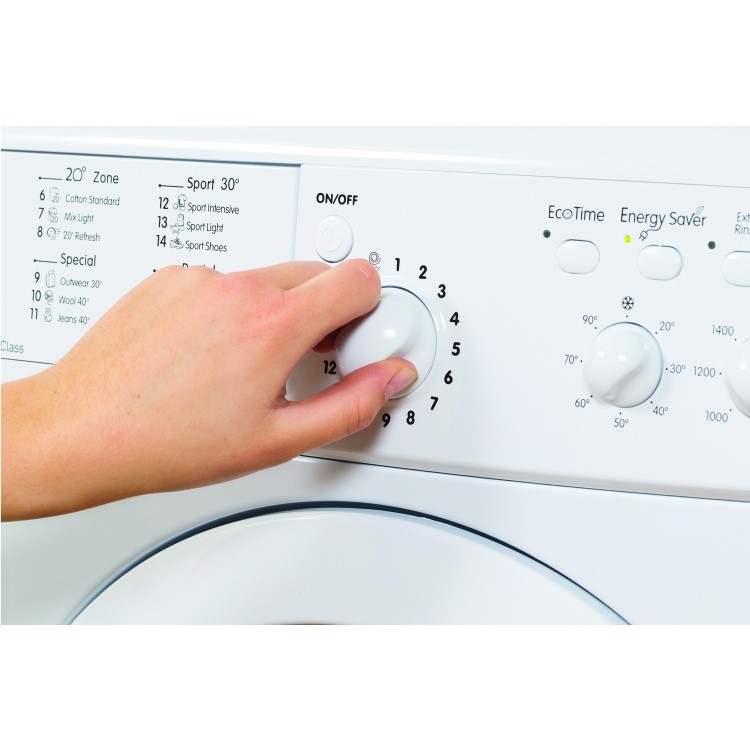 Indesit IWC91482ECO 9kg 1400rpm Freestanding Washing Machine - White