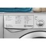 INDESIT IWDC6125S EcoTime 6kg Wash 5kg Dry 1200rpm Freestanding Washer Dryer - Silver