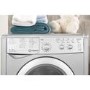 INDESIT IWDC6125S EcoTime 6kg Wash 5kg Dry 1200rpm Freestanding Washer Dryer - Silver