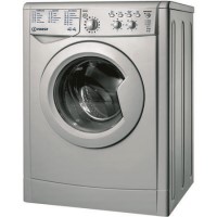 Refurbished Indesit IWDC65125SUKN Freestanding 6/5KG 1200 Spin Washer Dryer Silver