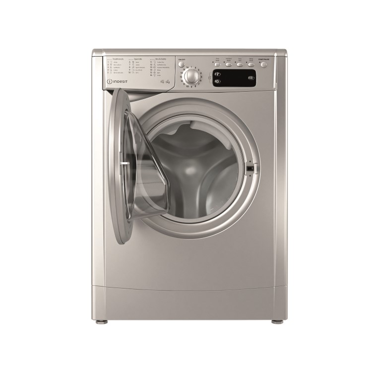 Refurbished Indesit IWDD75145SUKN Freestanding 7/5KG 1400 Spin Washer Dryer
