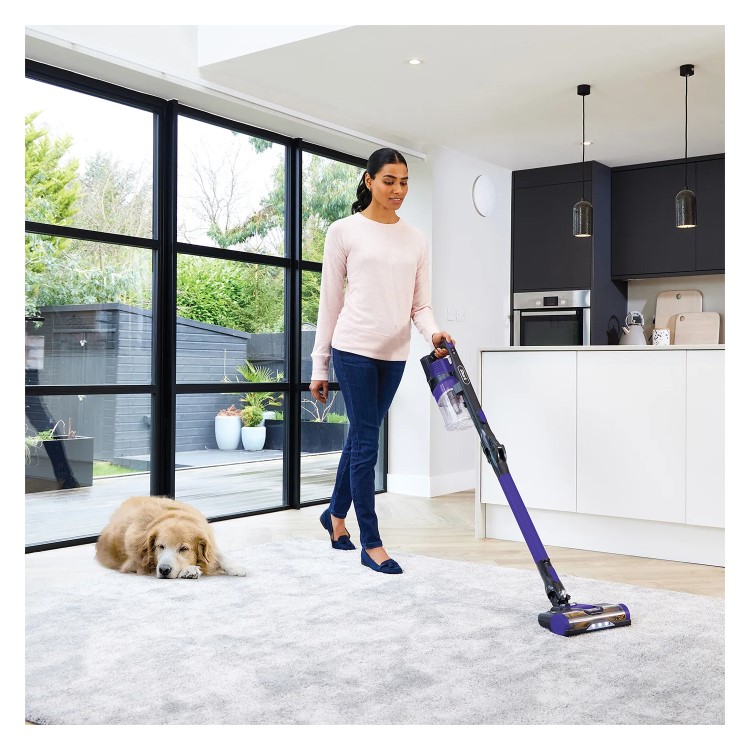 Refurbished Shark IZ202UKT Anti Hair Wrap Pet Cordless Vacuum Cleaner Purple