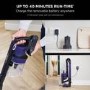 Refurbished Shark IZ202UKT Anti Hair Wrap Pet Cordless Vacuum Cleaner Purple