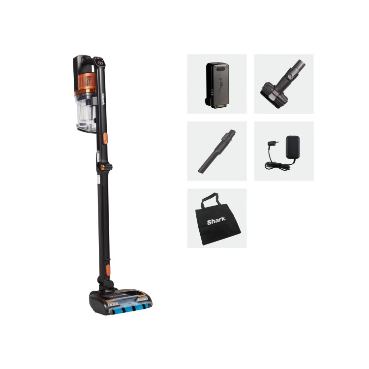 Refurbished Shark IZ300UK Anti Hair Wrap DuoClean PowerFins Cordless Stick Vacuum Cleaner Copper