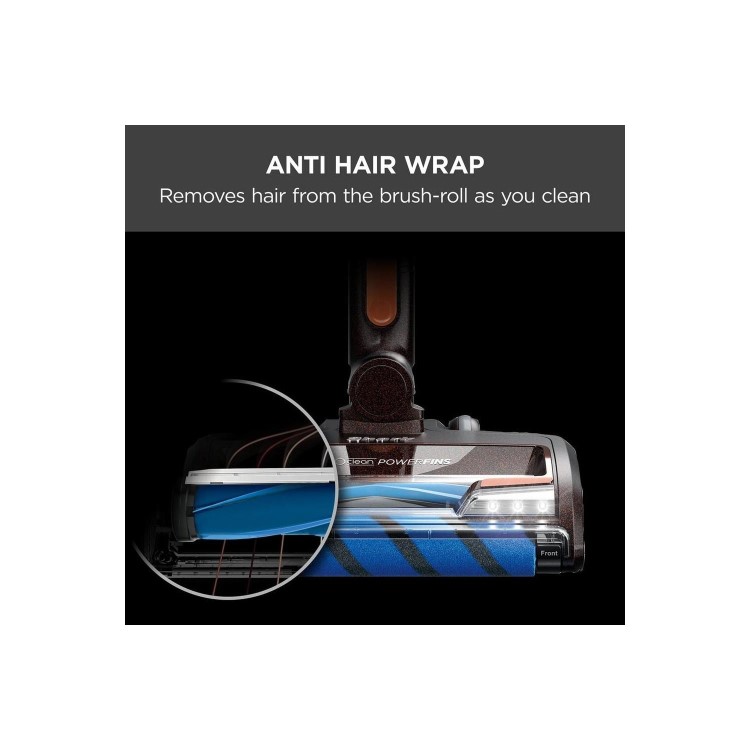 Refurbished Shark IZ300UK Anti Hair Wrap DuoClean PowerFins Cordless Stick Vacuum Cleaner Copper