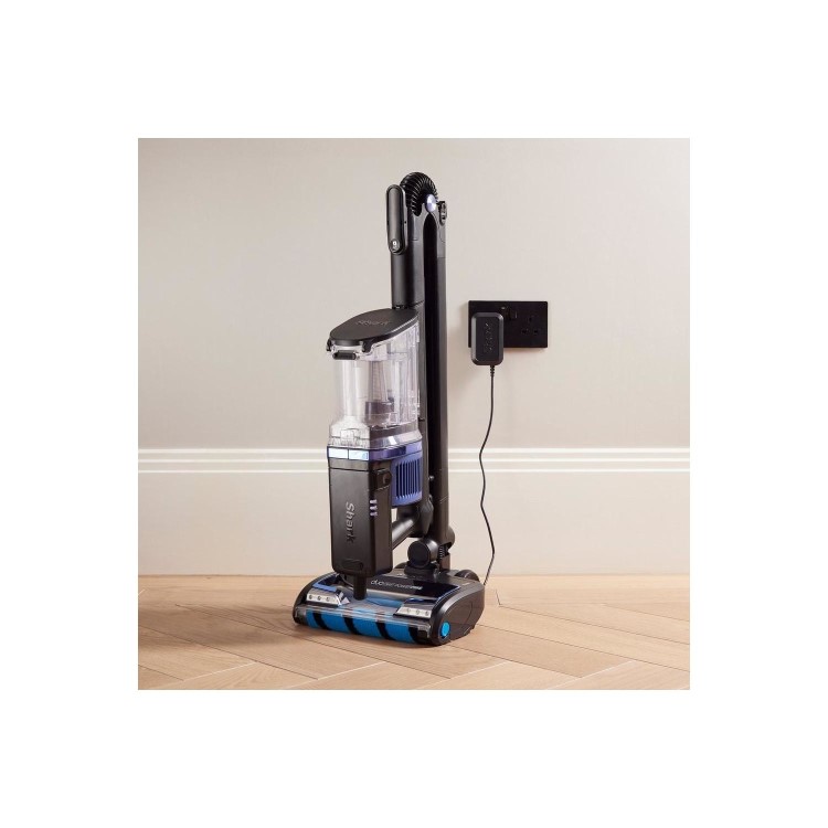 Shark Anti Hair Wrap DuoClean PowerFins TruePet Cordless Stick Vacuum Cleaner - Blue