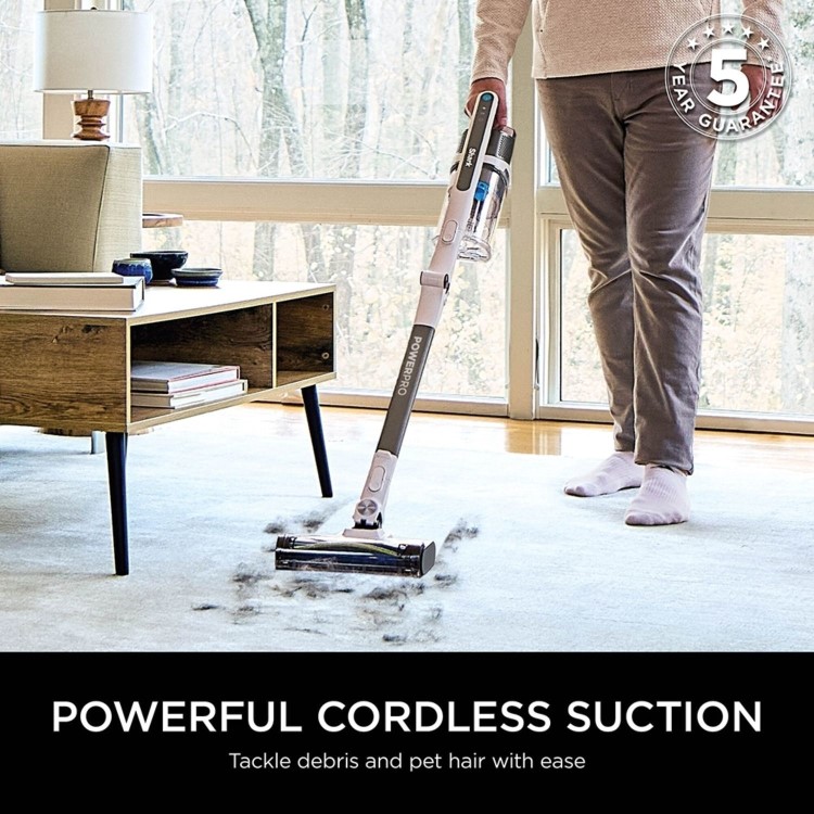 Shark PowerPro Pet Cordless Stick Vacuum - Java Metallic