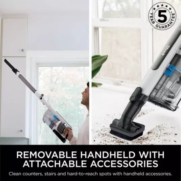 Shark PowerPro Pet Cordless Stick Vacuum - Java Metallic