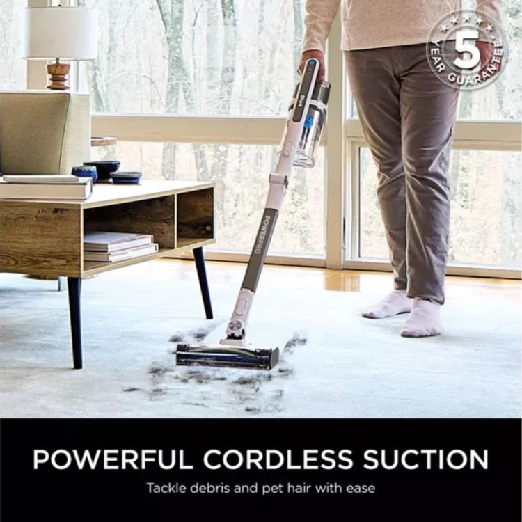 Shark PowerPro Cordless Stick Vacuum Cleaner - Navy Metallic