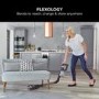 Refurbished Shark IZ420UKT Stratos Anti Hair Wrap Plus Pet Pro Cordless Stick Vacuum Cleaner Silver
