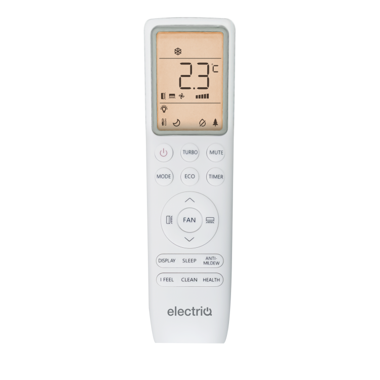 electriQ iQool 24000 BTU Smart A++ Single Split Ceiling Cassette Air Conditioner with Heat Pump - 5m Pipe Kit Included