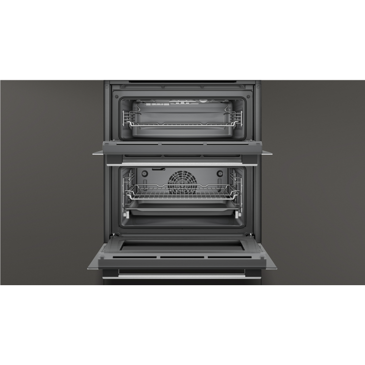 Neff N50 J1ACE2HN0B Built-Under Electric Double Oven - Stainless Steel
