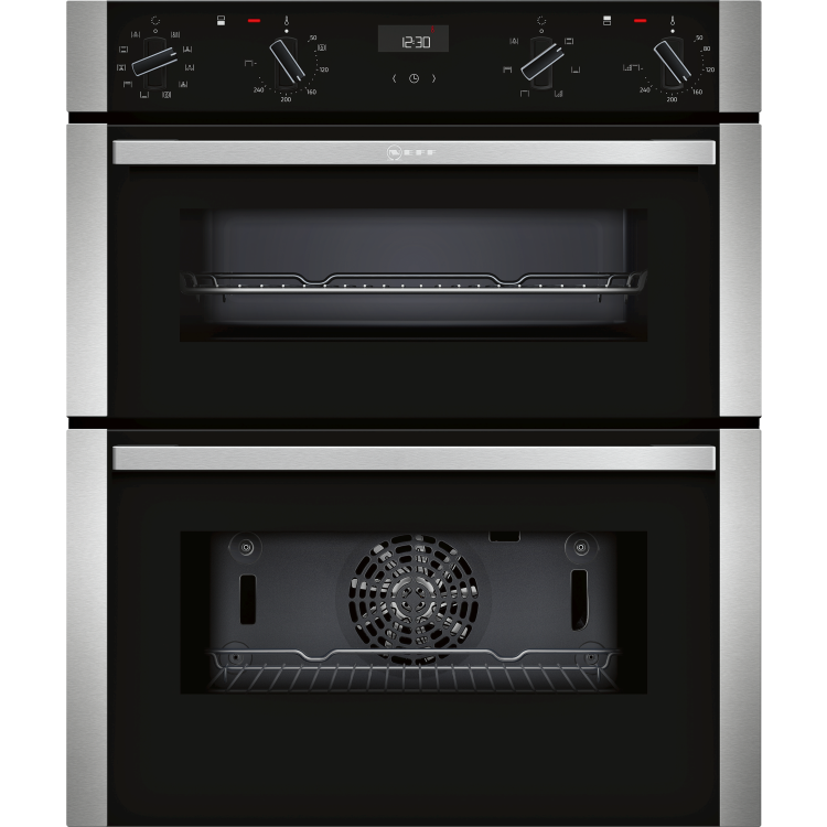 Neff N50 Electric Built Under Double Oven - Stainless Steel