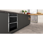 Refurbished Neff N50 J1ACE4HN0B 60cm Double Built Under Electric Oven With Catalytic Cleaning Stainless Steel